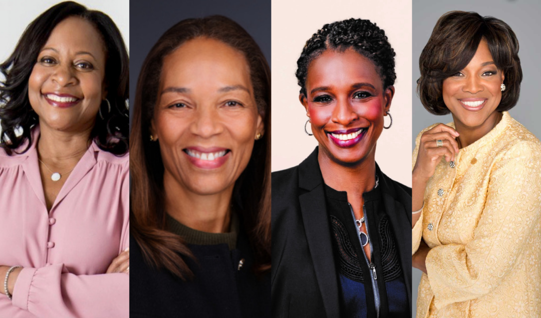 Robin Washington, Yvonne Greenstreet, Alicia Boler Davis Valerie Montgomery Rice