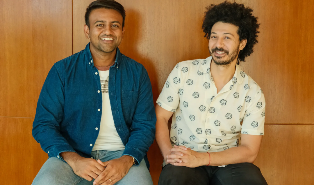 Clay co-founders Varun Anand and Kareem Amin