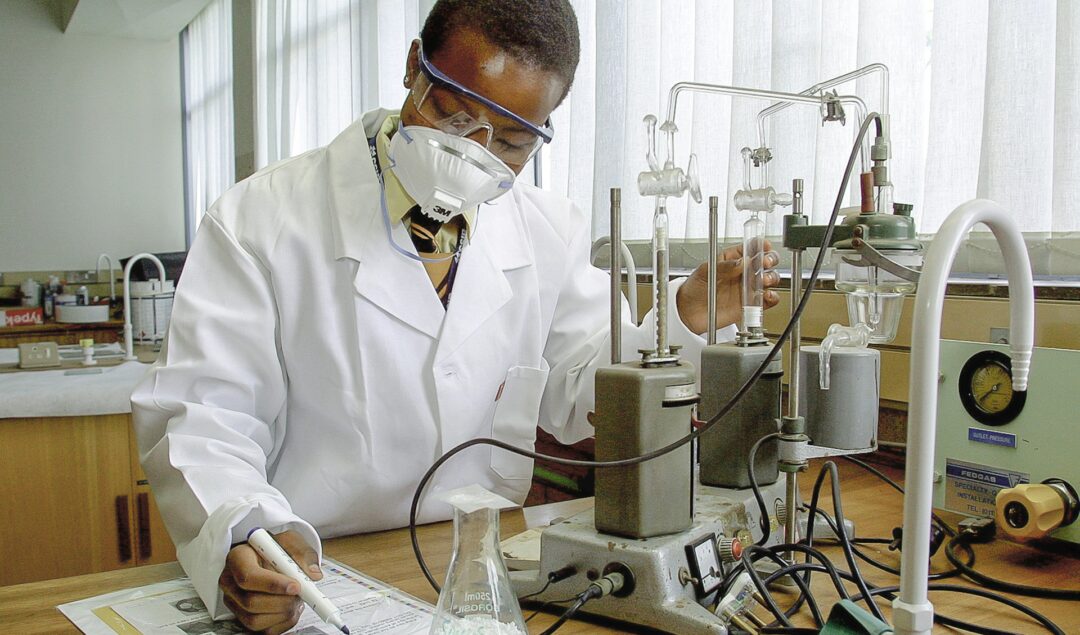 Black scientist