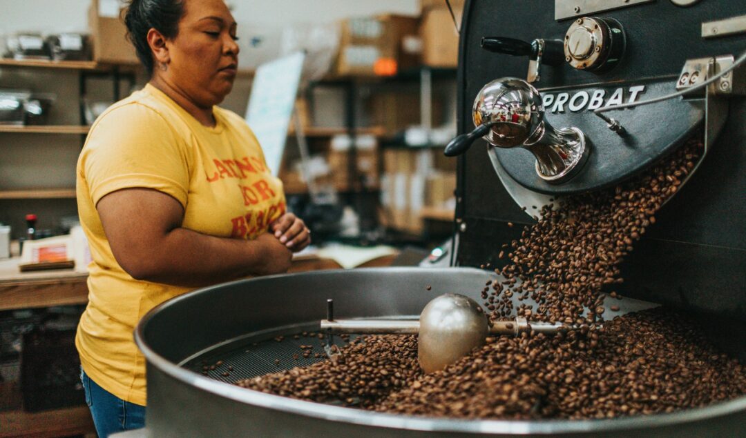 Woman at work