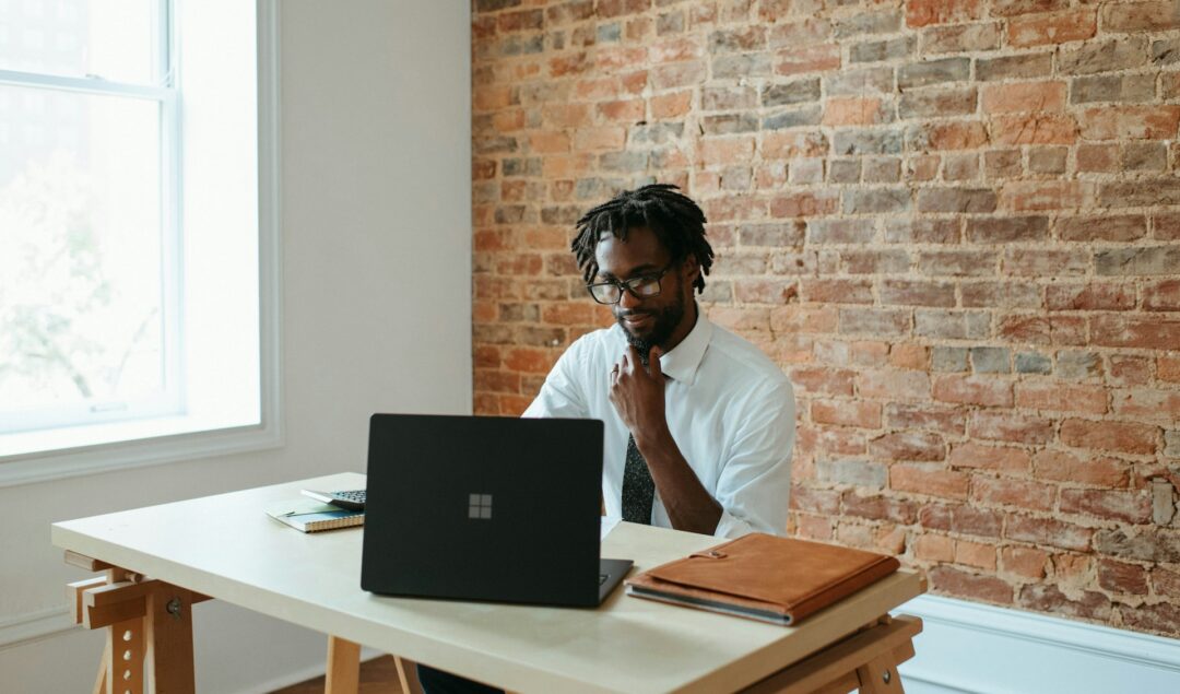 Man at work