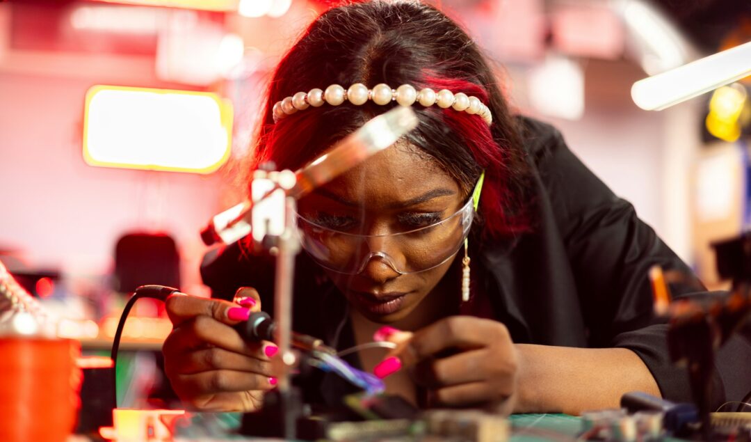 Female engineer