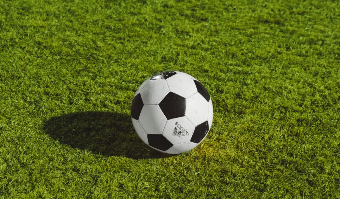 Ball on a pitch