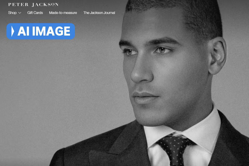 Australian Model Accuses Brand Of Using AI To “Whitewash” His Image