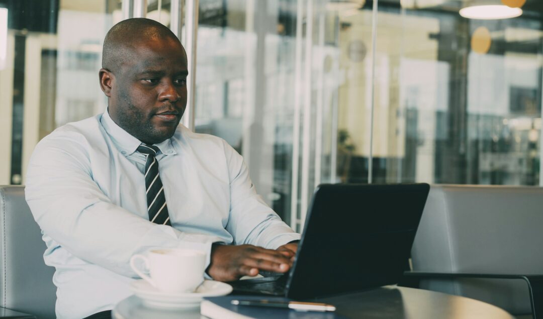 Man working
